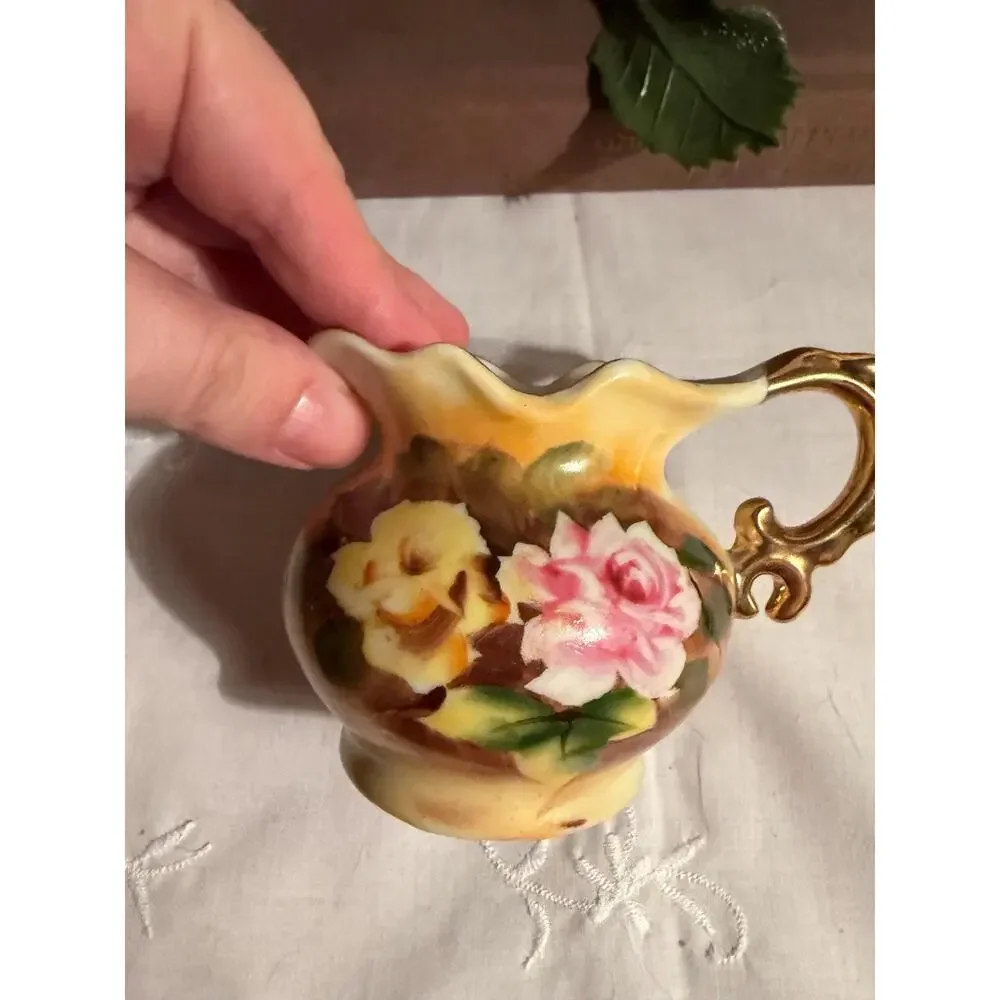 Vintage‎ Enesco Miniature Bud Vase/ Pitcher